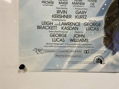Lot 831 - STAR WARS: EPISODE IV: THE EMPIRE STRIKES BACK...