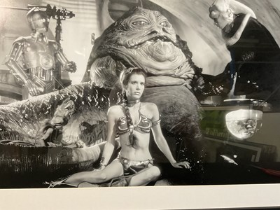 Lot 795 - Starck Gallery STAR WARS fine art print of...