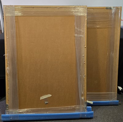 Lot 420 - A group of 4 UK Quad movie poster frames,...