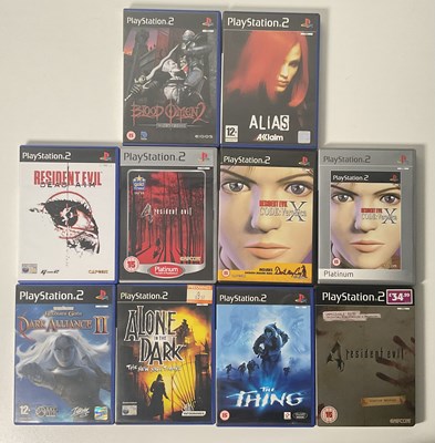 Lot 634 - Horror themed PlayStation 2 games comprising...
