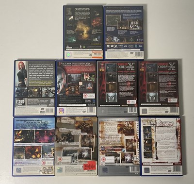 Lot 634 - Horror themed PlayStation 2 games comprising...