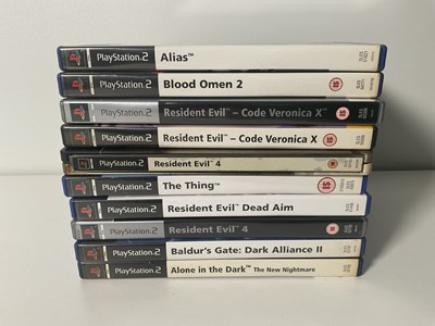 Lot 634 - Horror themed PlayStation 2 games comprising...