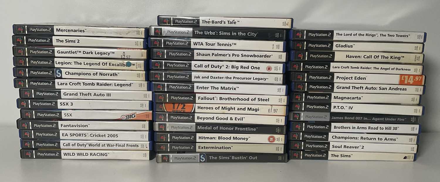 Lot 642 - PlayStation 2 - A group of 40 retro PS2 games...