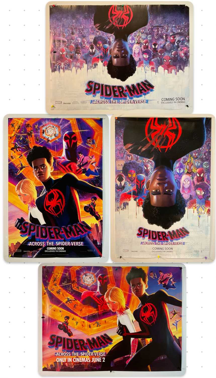 Lot 309 - SPIDER-MAN ACROSS THE SPIDER-VERSE (2023) Two...