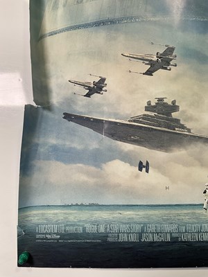 Lot 810 - ROGUE ONE: A STAR WARS STORY (2016) UK Quad...