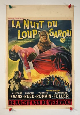 Lot 399 - CURSE OF THE WEREWOLF (1961) Belgian film...