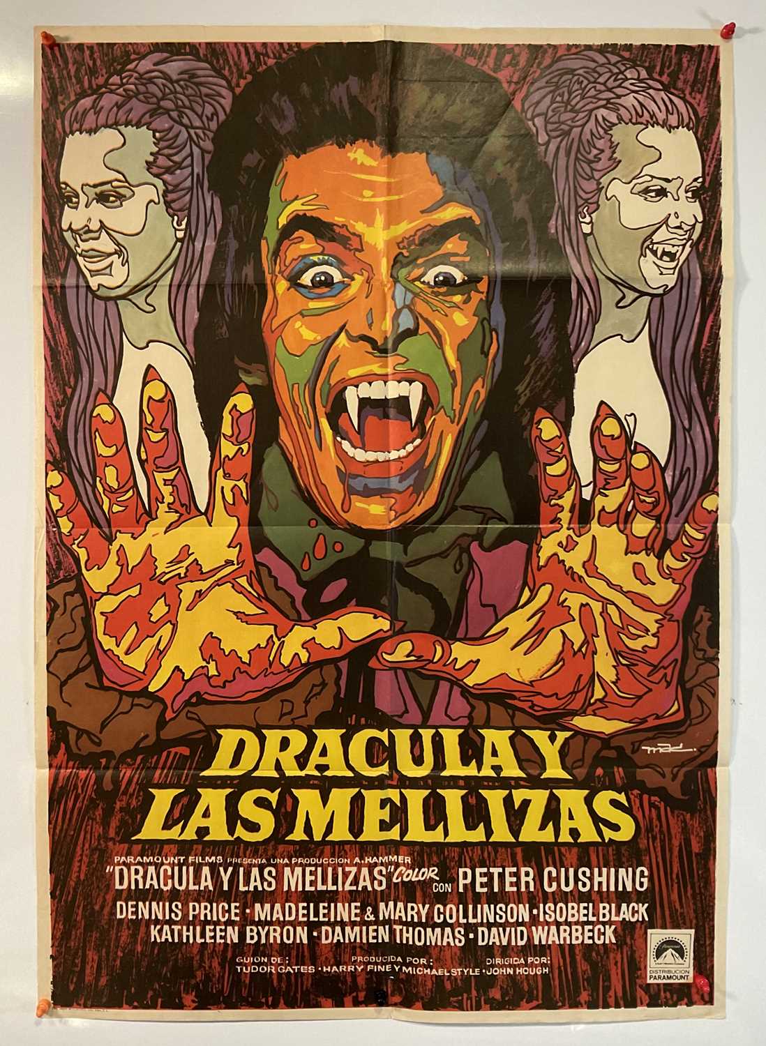 Lot 375 - TWINS OF EVIL (TWINS OF DRACULA ) (1971)...