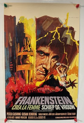 Lot 383 - FRANKENSTEIN CREATED WOMAN (1967) Belgian film...