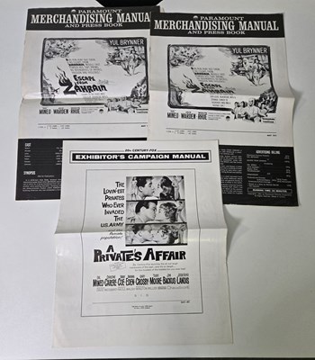 Lot 436 - SAL MINEO - A collection of ephemera,...