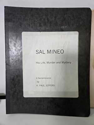 Lot 436 - SAL MINEO - A collection of ephemera,...