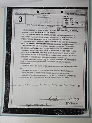 Lot 436 - SAL MINEO - A collection of ephemera,...