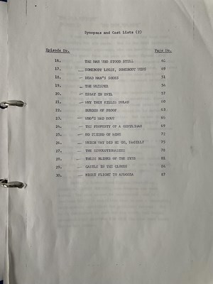 Lot 426 - MAN IN A SUITCASE (1967) A collection of...