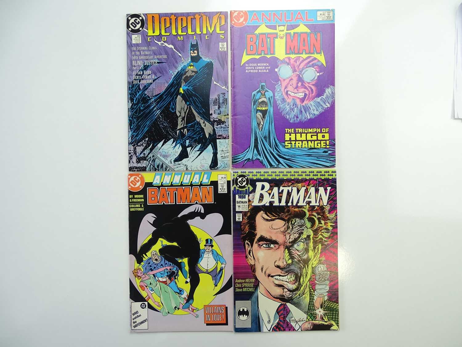 Lot 120 - BATMAN LOT (Group of 4) - DETECTIVE # 600 +...