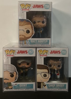 Lot 623 - FUNKO POP! A Set of 3 JAWS character Funko...