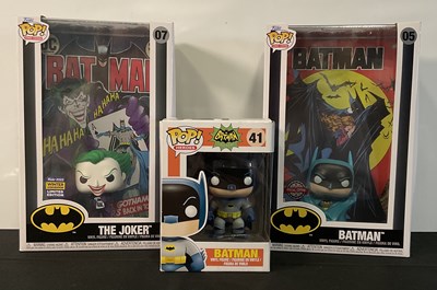Lot 619 - FUNKO POP! - A group of 3 Batman Funko Pops...
