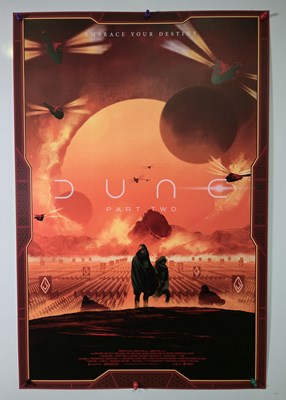 Lot 350 - DUNE PART TWO (2024) Alternative Movie Poster...