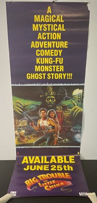 Lot 89 - BIG TROUBLE LITTLE CHINA (1986) Video shop...