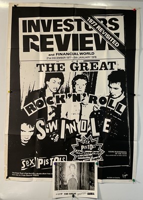 Lot 477 - SEX PISTOLS - THE GREAT ROCK AND ROLL SWINDLE...