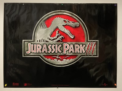 Lot 126 - JURASSIC PARK III (2000) UK Quad teaser movie...