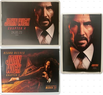 Lot 149 - JOHN WICK: CHAPTER 4 (2023) A pair of UK Quad...