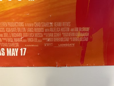 Lot 150 - JOHN WICK FILM POSTER LOT - JOHN WICK CHAPTER...