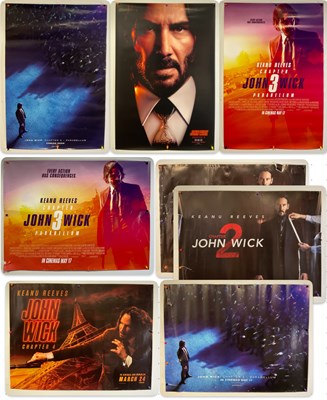 Lot 150 - JOHN WICK FILM POSTER LOT - JOHN WICK CHAPTER...
