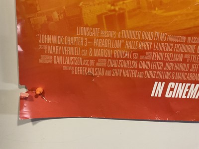 Lot 150 - JOHN WICK FILM POSTER LOT - JOHN WICK CHAPTER...