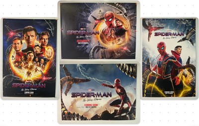 Lot 310 - SPIDER-MAN NO WAY HOME (2021) A group of 4...
