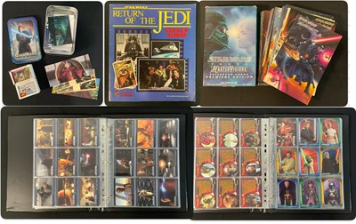Lot 791 - STAR WARS trading cards comprising Star Wars...
