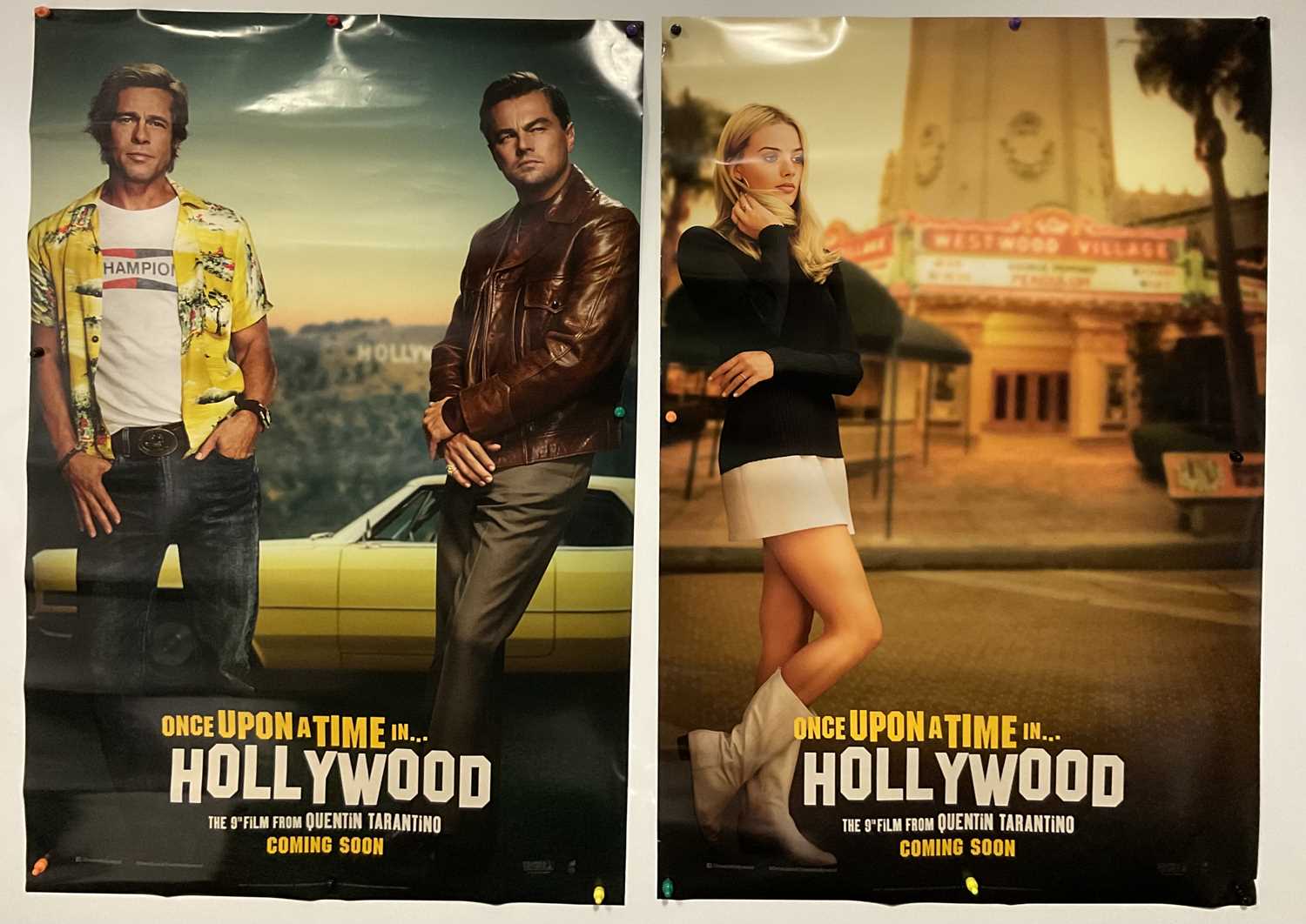 Lot 19 - ONCE UPON A TIME IN HOLLYWOOD (2019) A pair of...