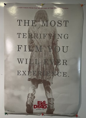 Lot 386 - EVIL DEAD (2013) UK Quad together with an...
