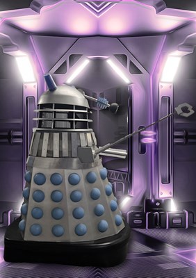 Lot 453 - A life-size 1980s reproduction DALEK from the...