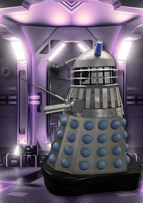 Lot 453 - A life-size 1980s reproduction DALEK from the...