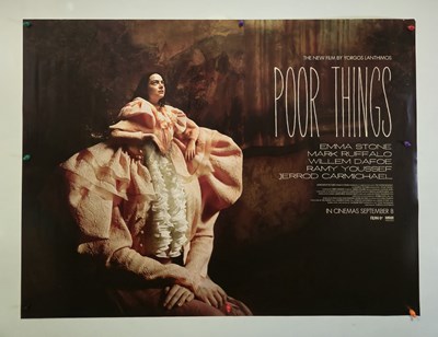 Lot 26 - POOR THINGS (2023) UK Quad film poster for the...