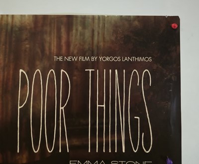 Lot 26 - POOR THINGS (2023) UK Quad film poster for the...