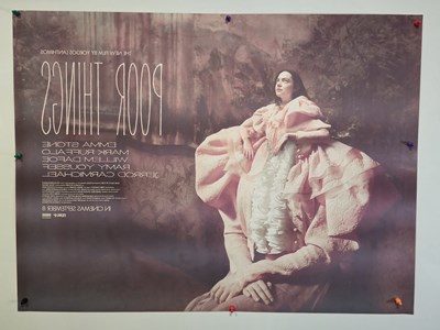 Lot 26 - POOR THINGS (2023) UK Quad film poster for the...