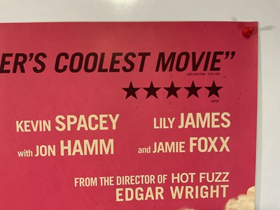 Lot 10 - BABY DRIVER (2017) A pair of UK Quad film...