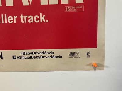 Lot 10 - BABY DRIVER (2017) A pair of UK Quad film...