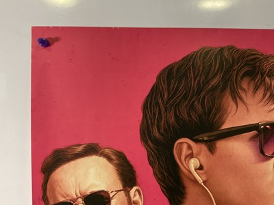 Lot 10 - BABY DRIVER (2017) A pair of UK Quad film...