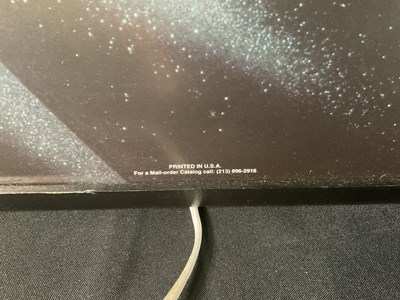 Lot 317 - A light-up advertising board for BATMAN THE...