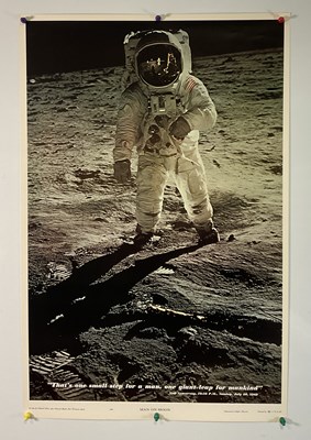 Lot 340 - A Moon Landing American commercial poster...