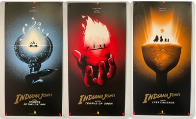 Lot 137 - Set of 3 INDIANA JONES original trilogy...