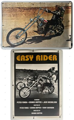 Lot 147 - A pair of commercial posters for EASY RIDER c....