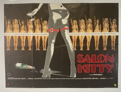 Lot 296 - SALON KITTY (MADAM KITTY) (1976) UK Quad film...