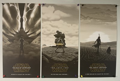 Lot 769 - STAR WARS - Sequel trilogy set of Bottleneck...