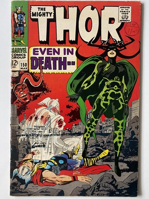 Lot 13 - THOR # 150 (1968 - MARVEL - Cents Copy with...