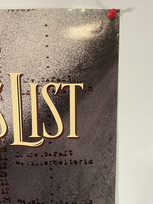 Lot 260 - SCHINDLER'S LIST (1993) US one sheet for the...
