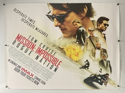 Lot 99 - TOM CRUISE - A mix of film posters dedicated...