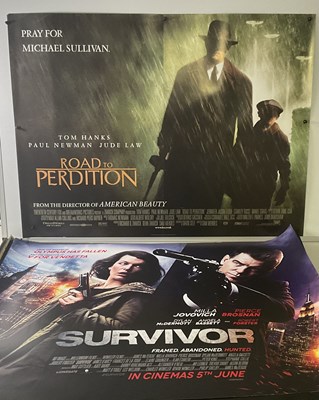 Lot 103 - A group of action movie posters, all UK Quads...