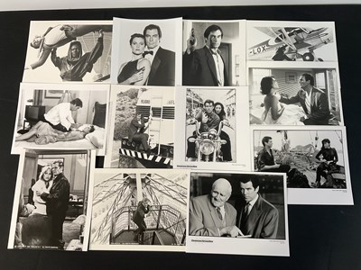 Lot 245 - JAMES BOND A group of promotional black and...